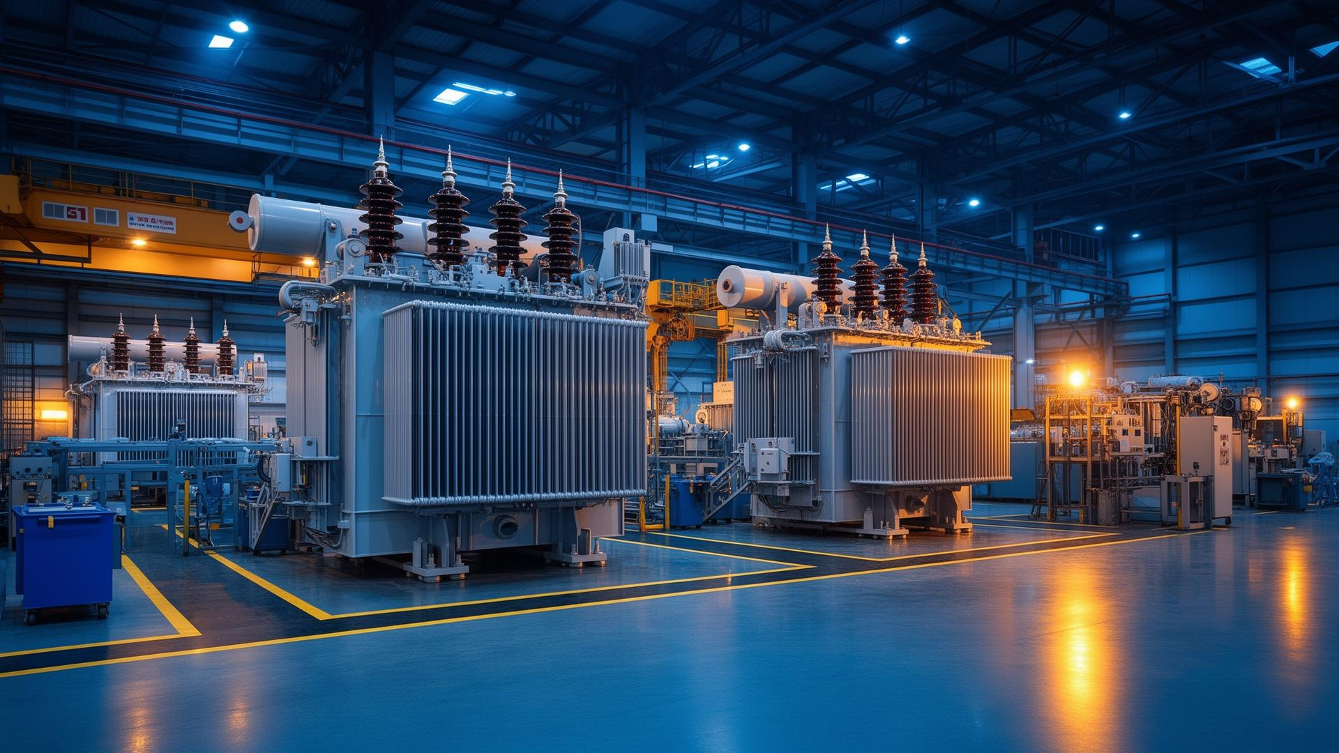 Industrial power transformers
